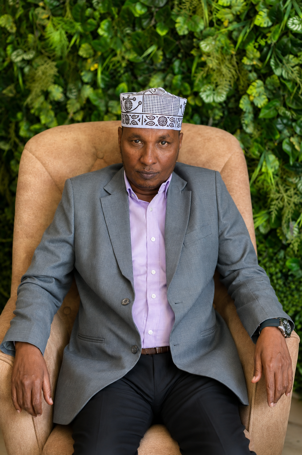 Portrait of Abdi Qorane Qaladiid